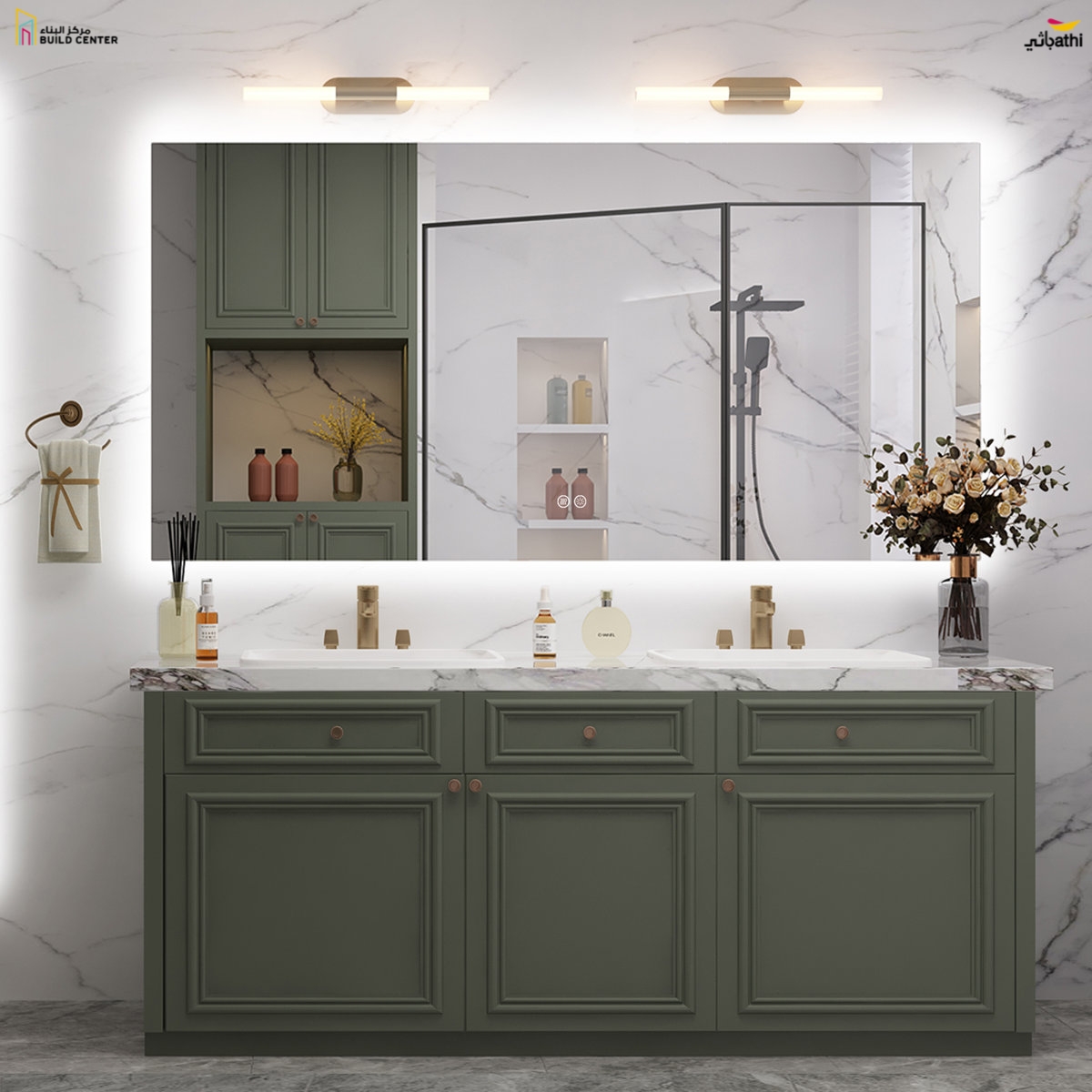MIRROR LED 60×120